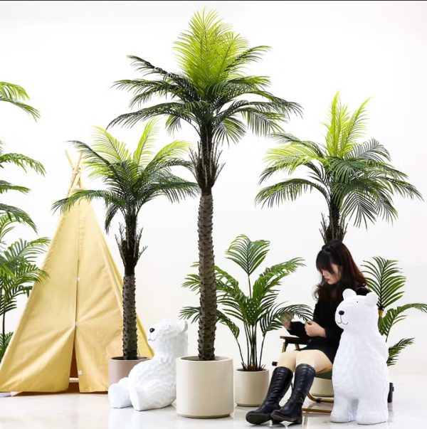 Custom Artificial Palm Tree for Commercial Landscaping | Indoor Outdoor Faux Palm Tree with UV Protection - Image 5