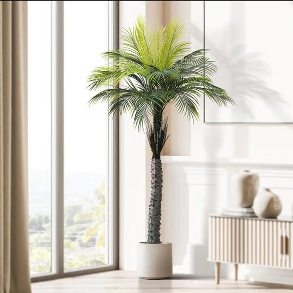 Custom Artificial Palm Tree for Commercial Landscaping | Indoor Outdoor Faux Palm Tree with UV Protection - Image 4