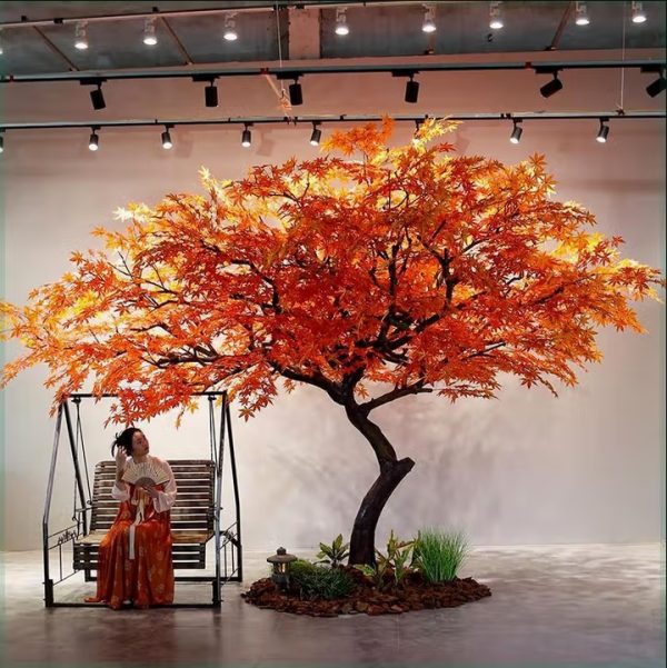 Artificial maple tree