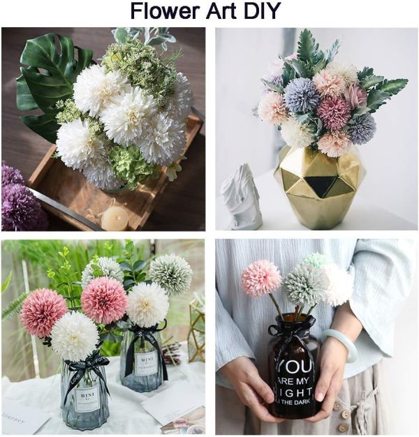 Artificial spherical chrysanthemum