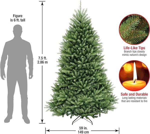 Realistic Faux Fir Tree