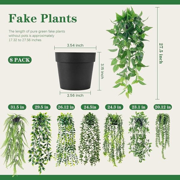 Artificial vines for interior decoration