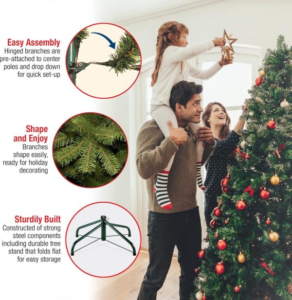 Realistic Faux Fir Tree