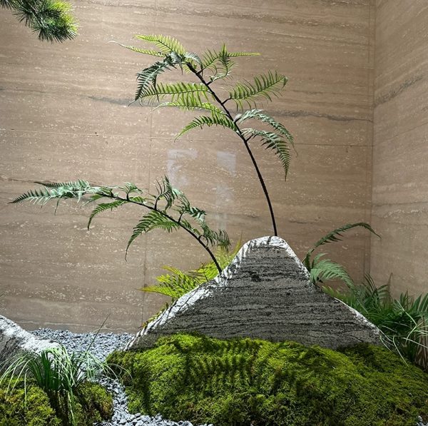 Artificial bent pine