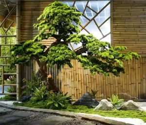 Artificial pine tree