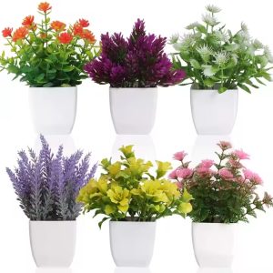 Product advantages of artificial potted landscape flowers