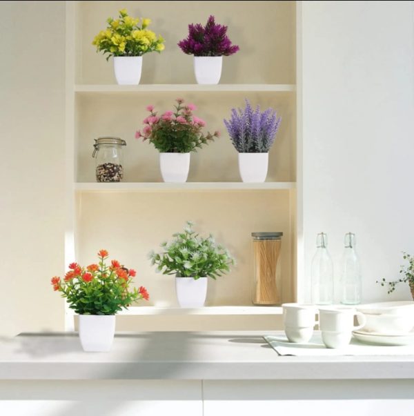 Product advantages of artificial potted landscape flowers