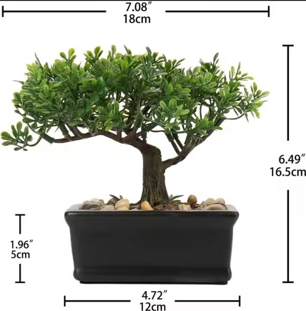 Artificial Welcoming Pine Bonsai Tree