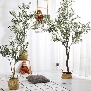 Artificial olive tree indoor commercial decor