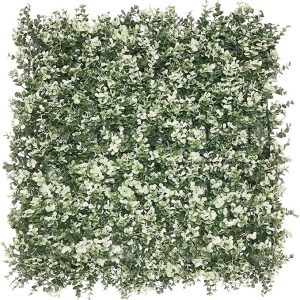 Artificial ivy wall panel for commercial spaces