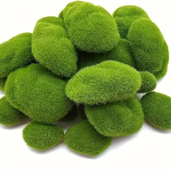 High-end artificial moss stones for hotel lobbies