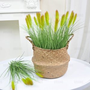 Premium artificial reed plant for commercial décor