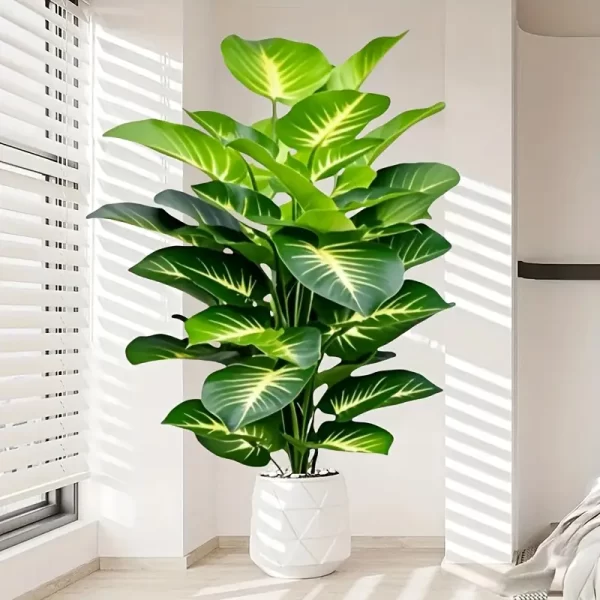 High-end artificial large money tree for hotel lobbies