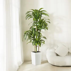 High-end artificial dragon blood tree for hotel lobbies