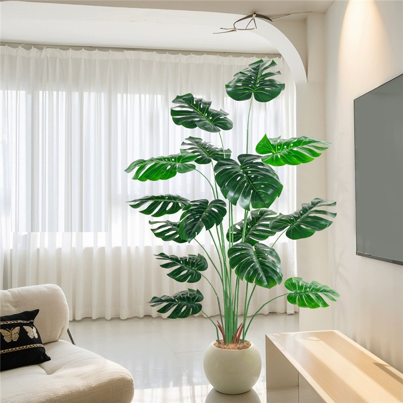 Faux Monstera Plant