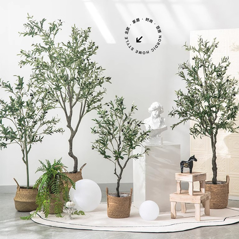 Artificial olive tree