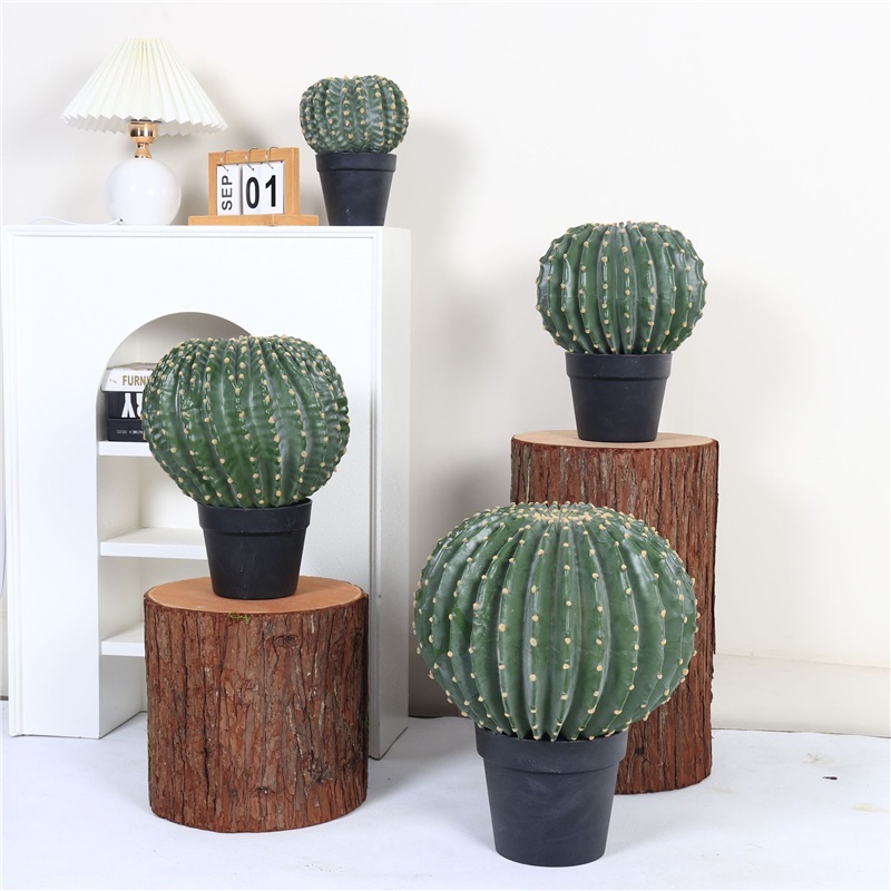 Fake cactus decoration