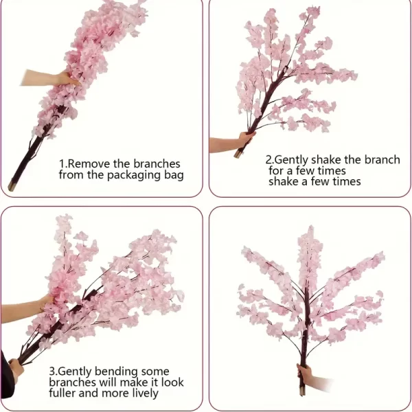 Luxury faux cherry blossom tree for retail displays