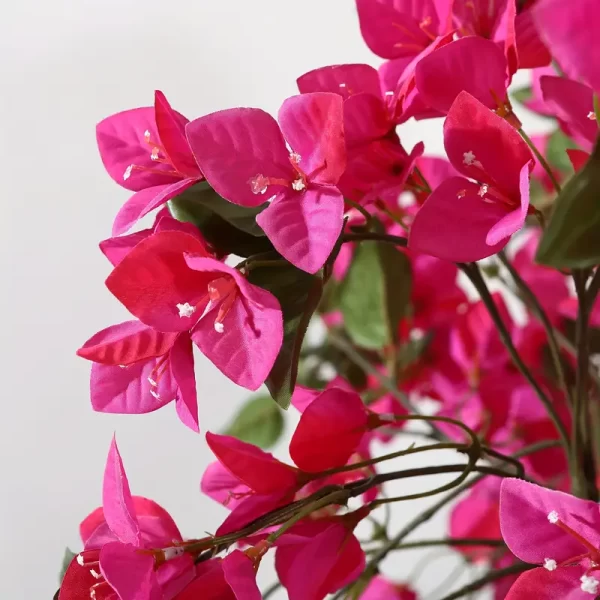 Luxury faux bougainvillea plant for corporate atriums