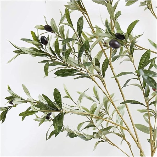 Realistic faux olive tree for office spaces
