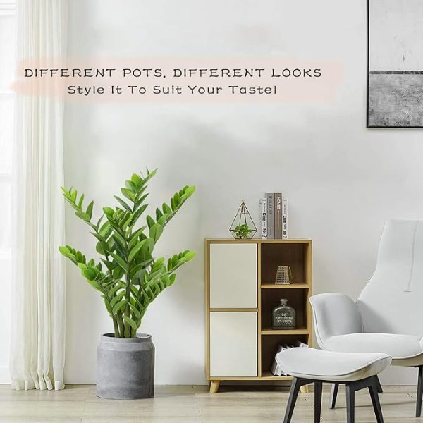 Faux Zamioculcas zamiifolia for commercial interiors