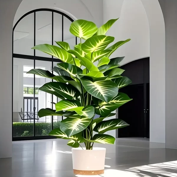 Luxury faux ZZ plant for corporate atriums