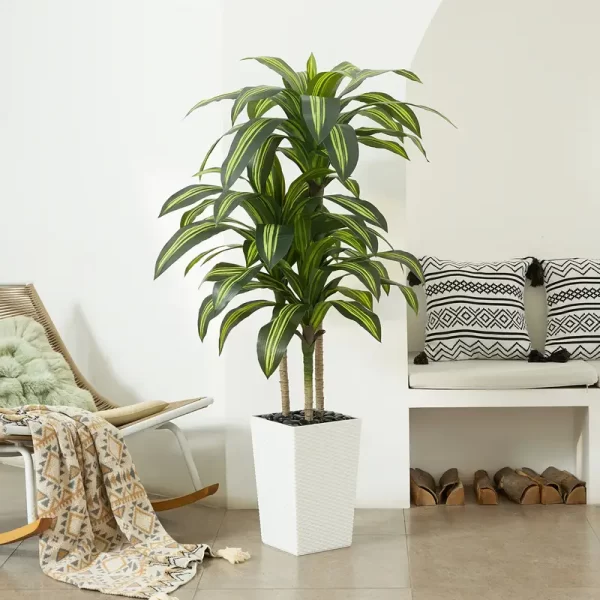 Luxury faux dracaena draco for corporate atriums