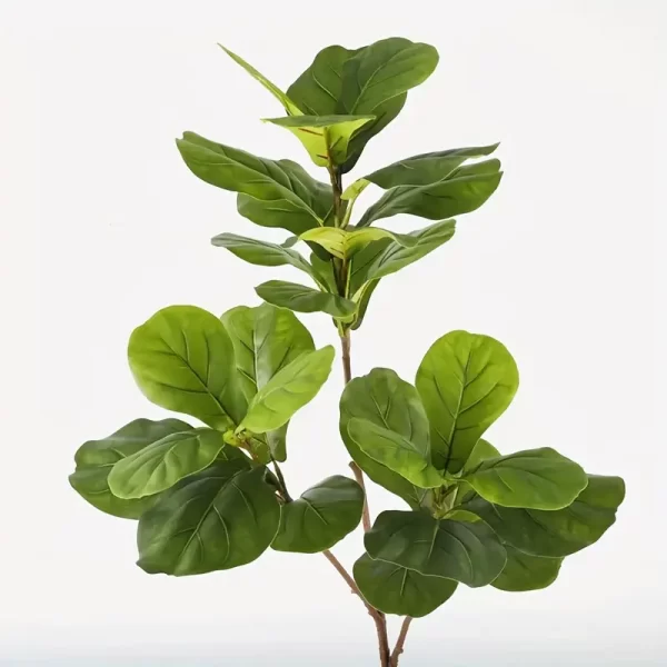 Luxury faux ficus elastica tree for corporate atriums