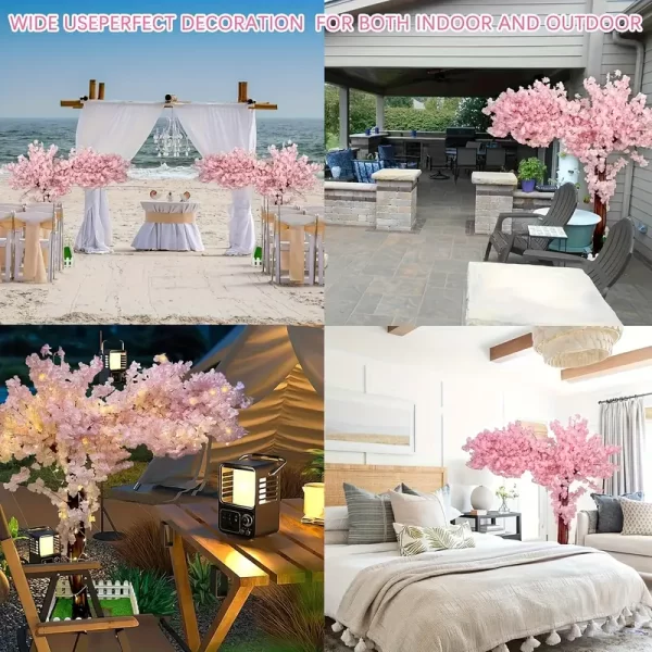 High-end artificial cherry tree for hotel lobbies
