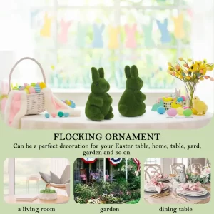 Maintenance-free artificial moss animal for corporate events