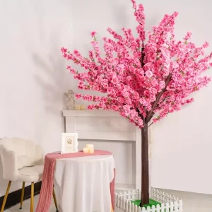Maintenance-free artificial blossom tree for events
