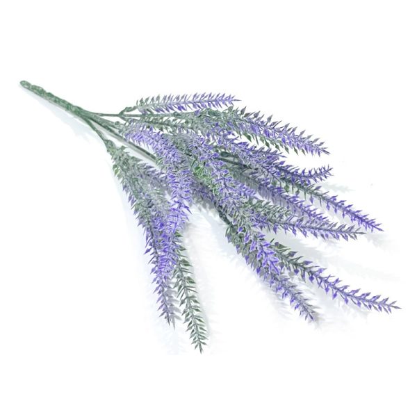 Maintenance-free artificial lavender arrangement