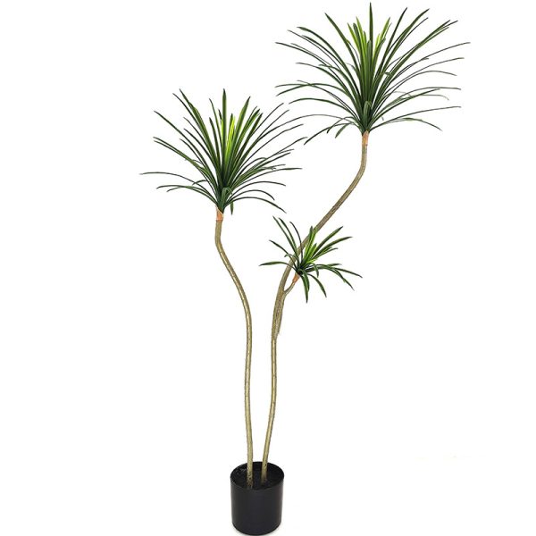 Tall decorative fake agave plant for lobby