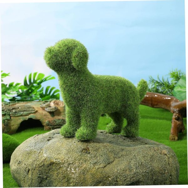 Commercial artificial dog topiary for events