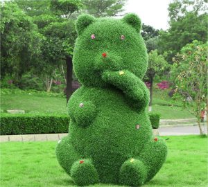 Large artificial panda garden decor