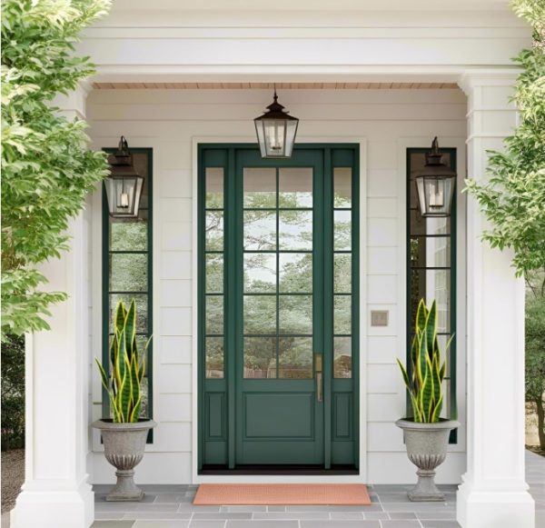 Modern artificial greenery for lobby décor