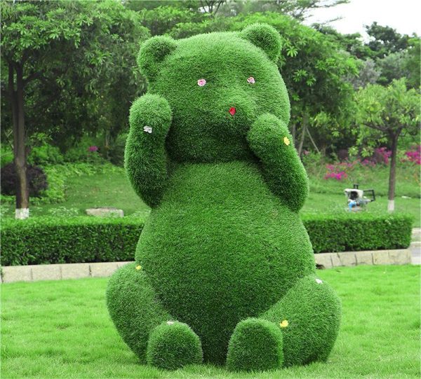 Large artificial panda garden decor