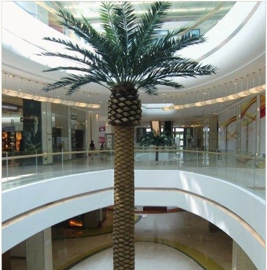 hotel decoration with artificial plant