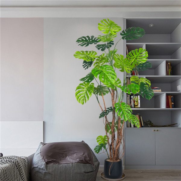Large artificial giant Monstera
