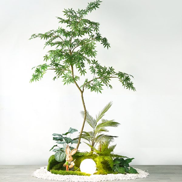 office building plant landscaping