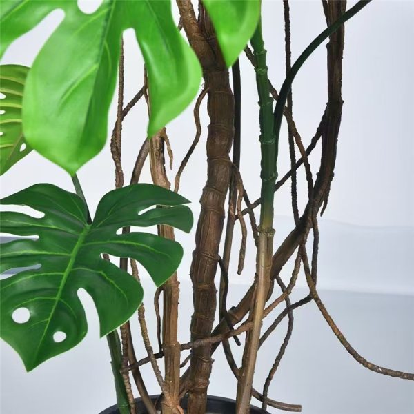 tropical-themed artificial plants