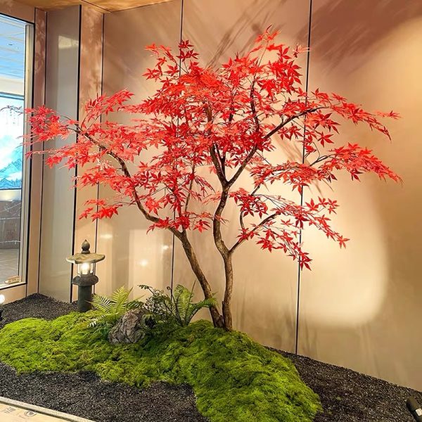 Artificial Red Maple Tree