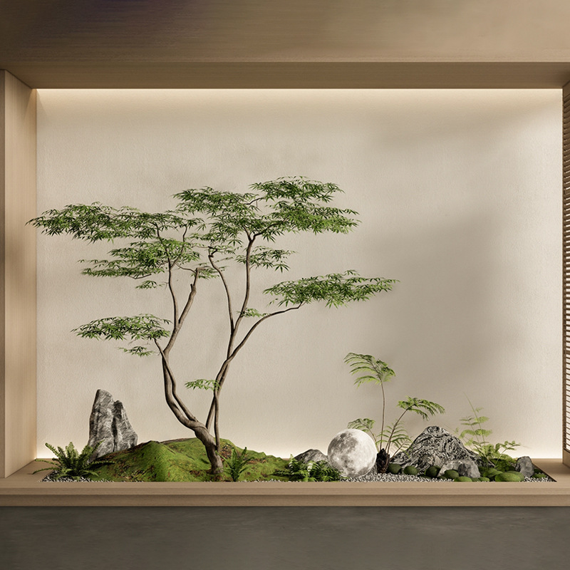 Bulk artificial trees for malls