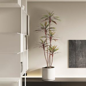 Artificial Cordyline Tree Planter