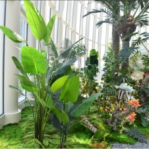 Artificial plant landscape combinations