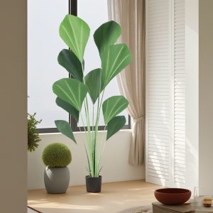 Artificial Sumatran palm plant