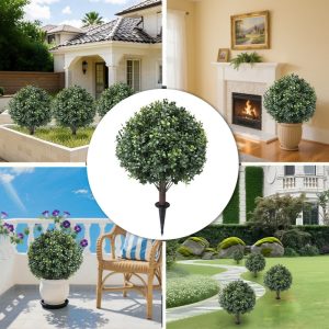 UV-Resistant Artificial Plants for Gardens