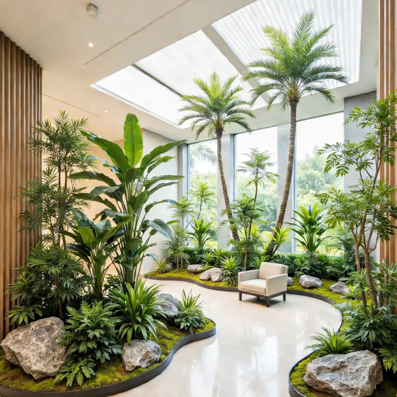 Artificial Flowers for Hotel Lobbies